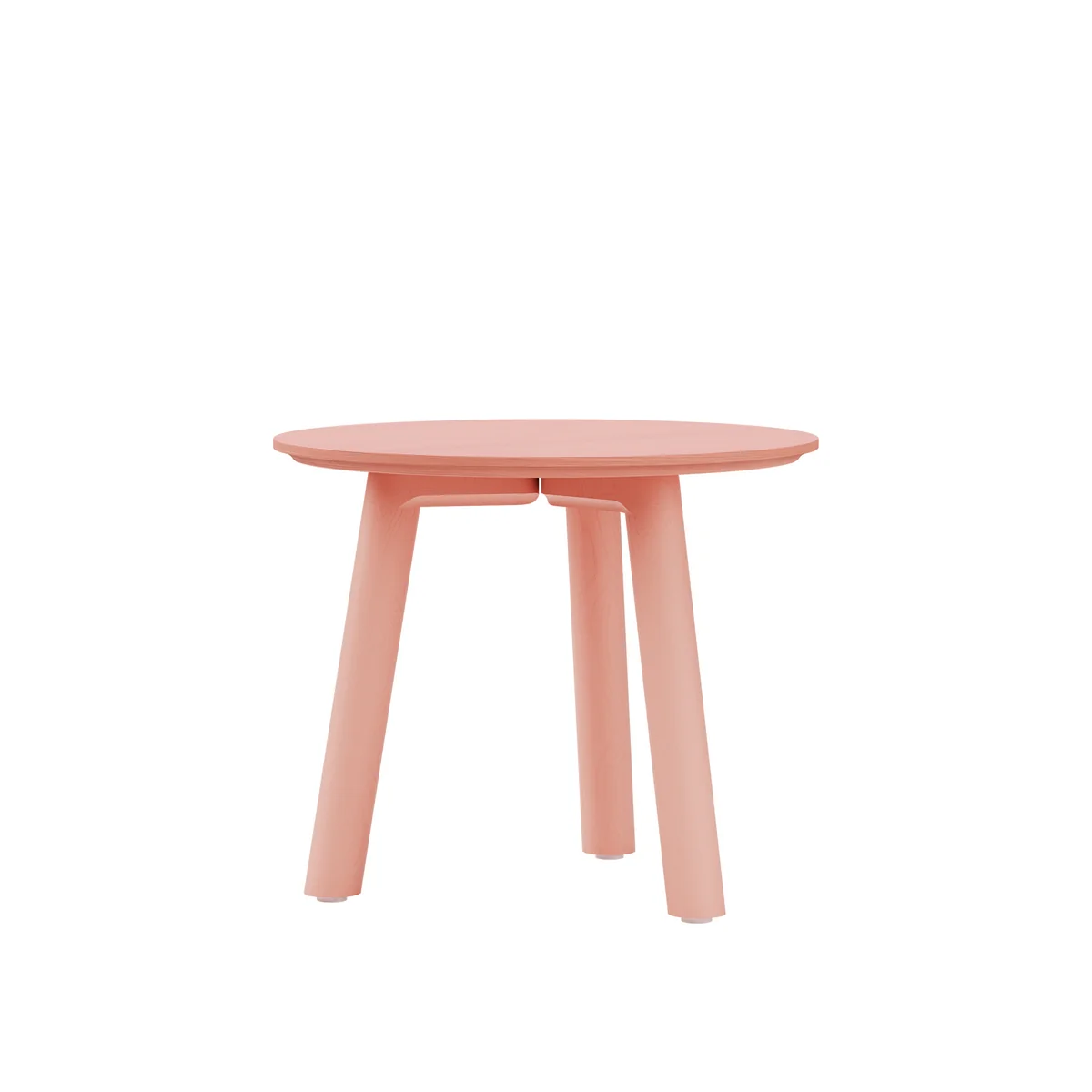 OUT Objekte unserer Tage - Meyer Color Table basse Medium H 45 cm, frêne laqué, abricot