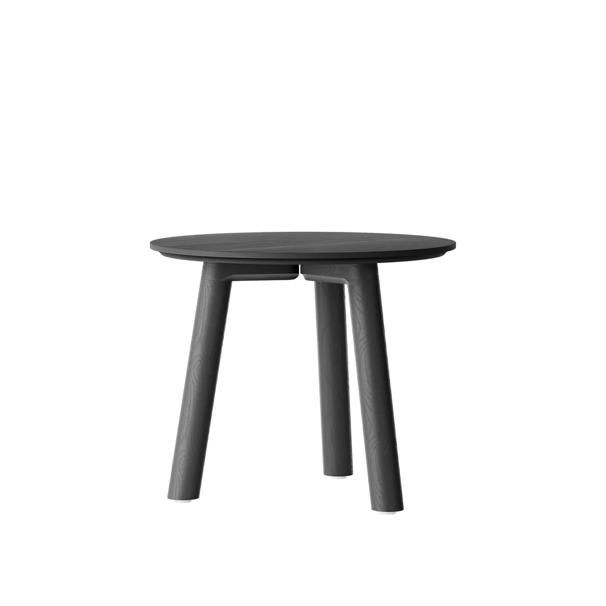 OUT Objekte unserer Tage - Meyer Color Table basse Medium H 45 cm, frêne laqué, noir