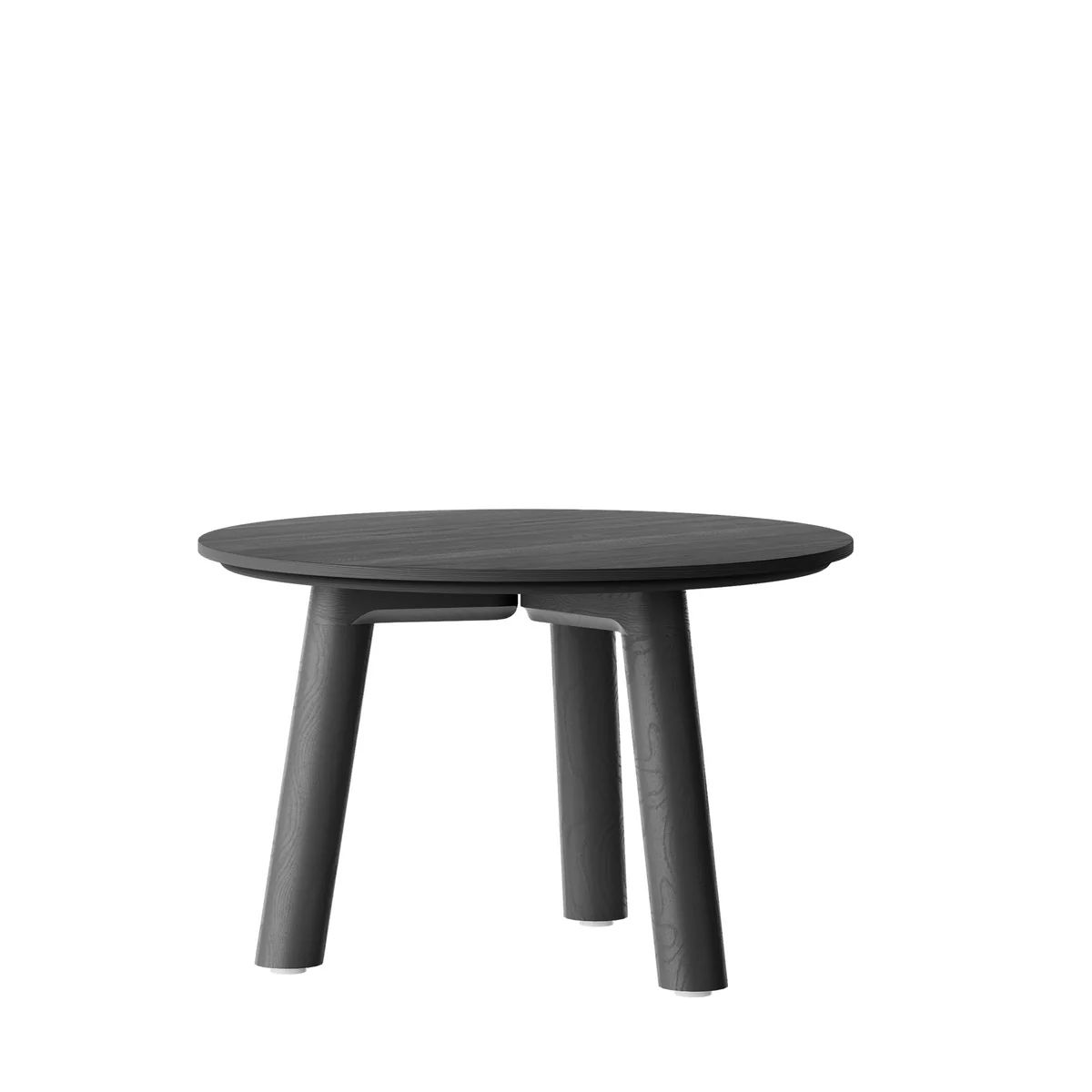 OUT Objekte unserer Tage - Meyer Color Table basse Medium H 35 cm, frêne laqué, noir