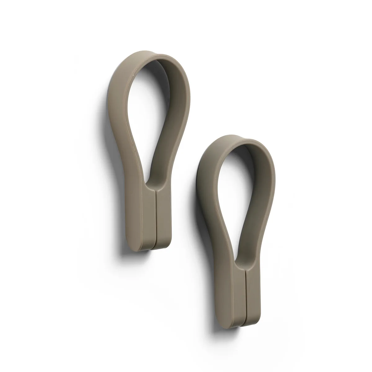Zone Denmark - Loop Porte-serviettes magnétique, taupe (set de 2) Zone Denmark - Loop Porte-serviettes magnétique, taupe (set de 2)