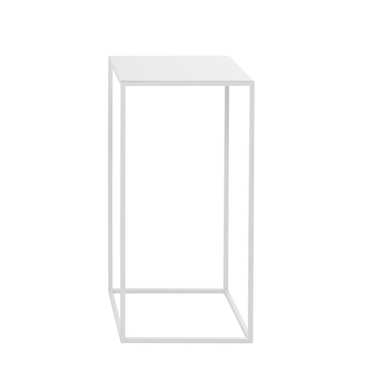 Schönbuch - Rack Porte-parapluies & Table d'appoint carrée, blanc Schönbuch - Rack Porte-parapluies & Table d'appoint carrée, blanc