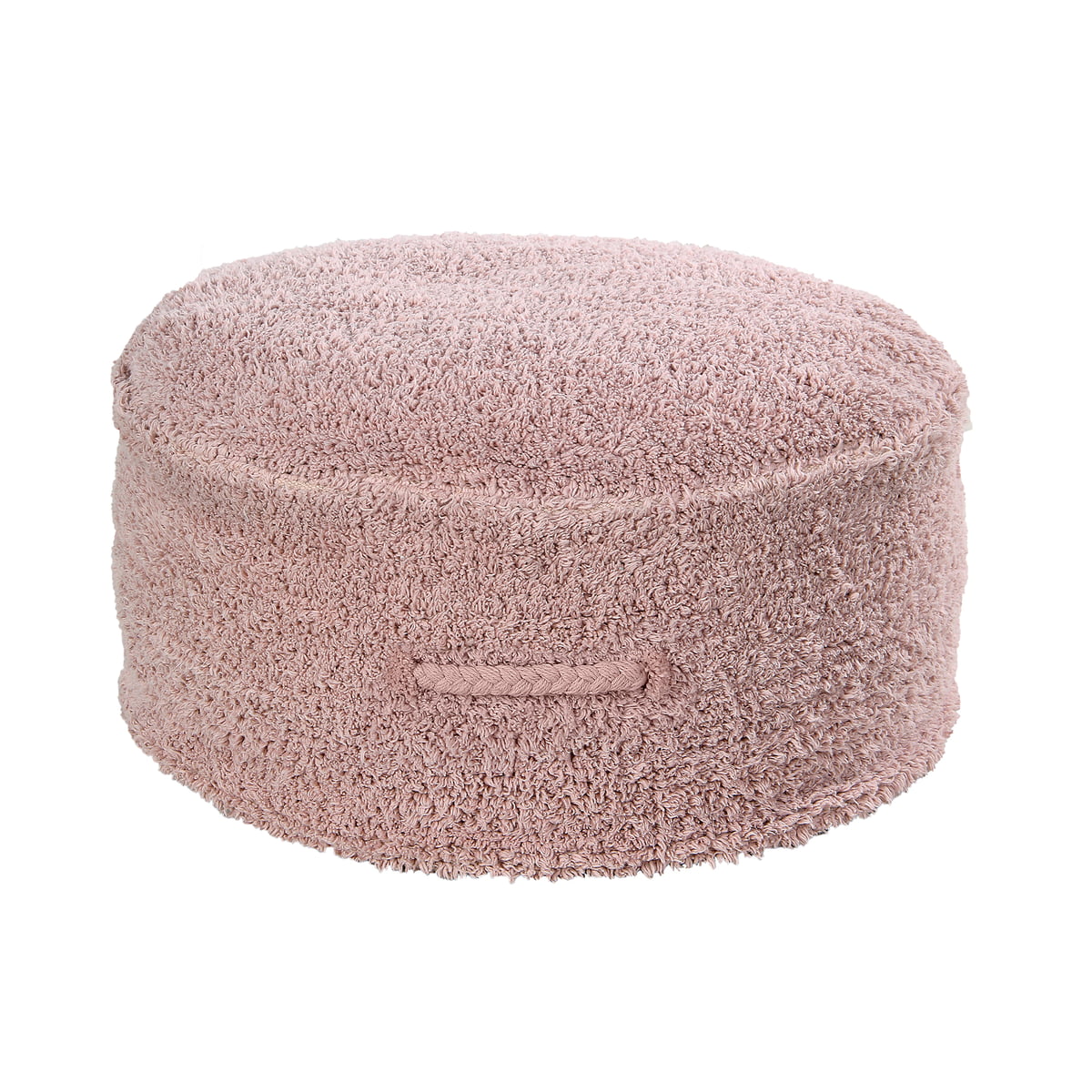 lorena canals - chill pouf, 50 x 50 cm, vintage nude