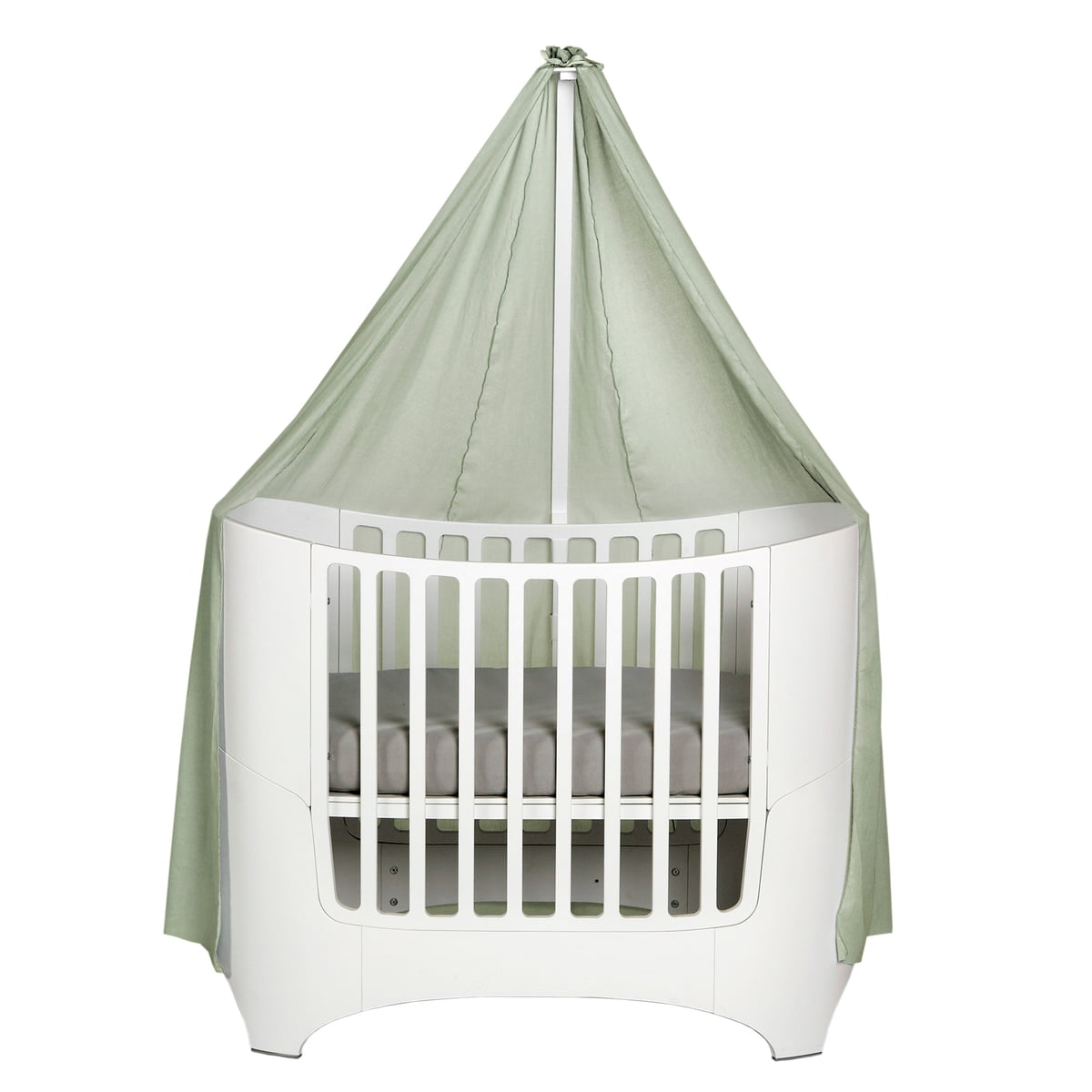 leander - ciel de lit pour classic lit bébé, 180 x 390 cm, sage green