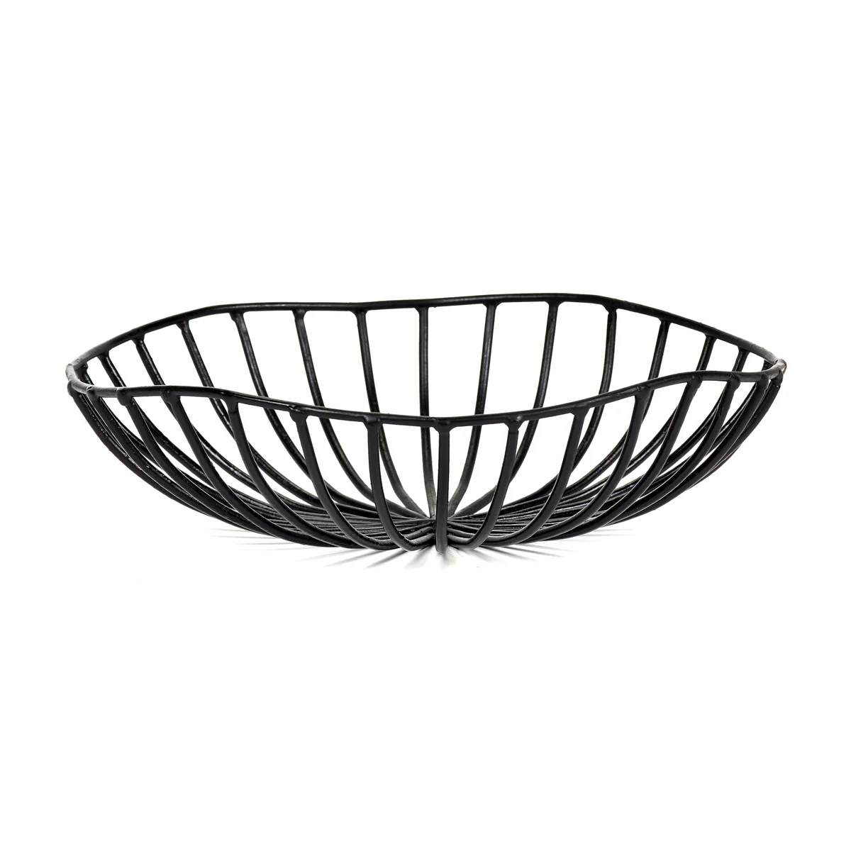 Serax - Catu Corbeille, Ø 20 x H 6 cm, noir Serax - Catu Corbeille, Ø 20 x H 6 cm, noir