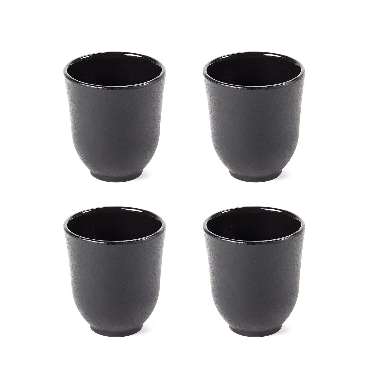 Serax - Inku Tasse en fonte, 150 ml, noir (set de 4)