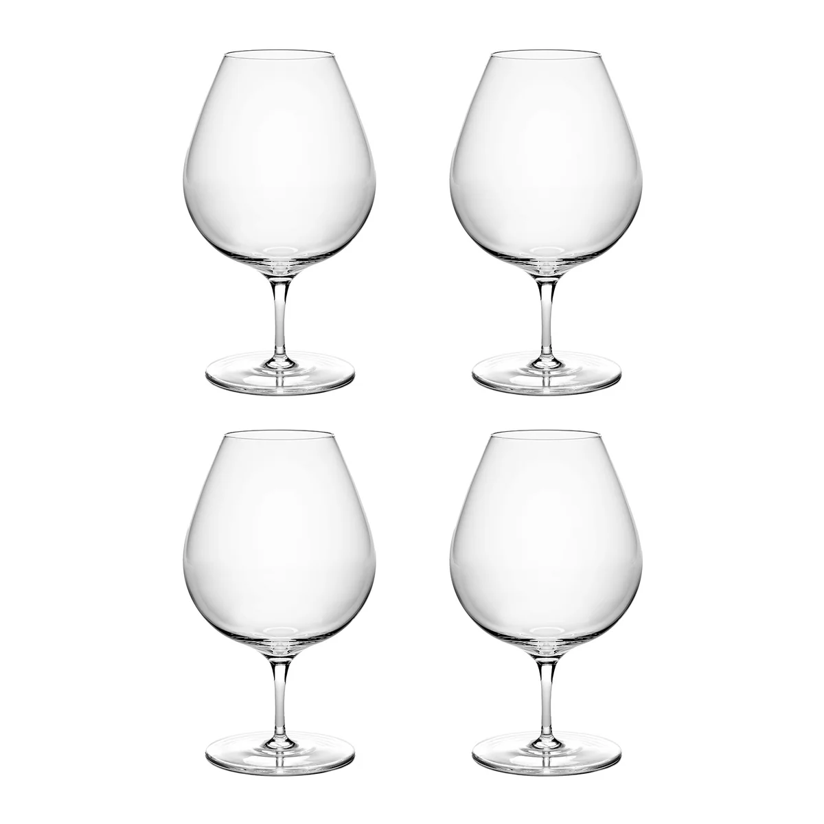 Serax - Inku Verre à vin rouge, 700 ml, clair (set de 4) Serax - Inku Verre à vin rouge, 700 ml, clair (set de 4)
