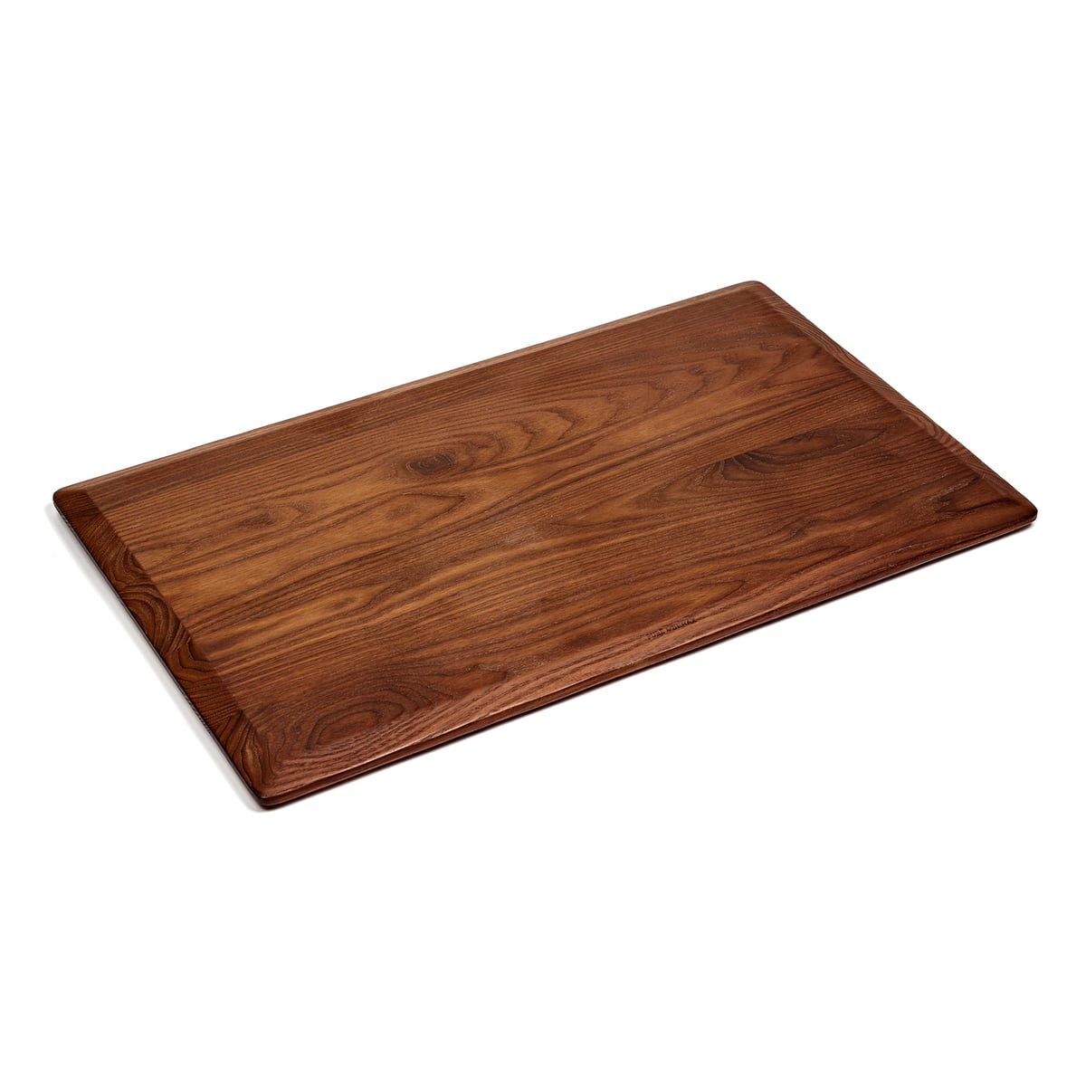 serax - pure planche à découper, 58 x 35 cm, frêne carbonisé / brun foncé