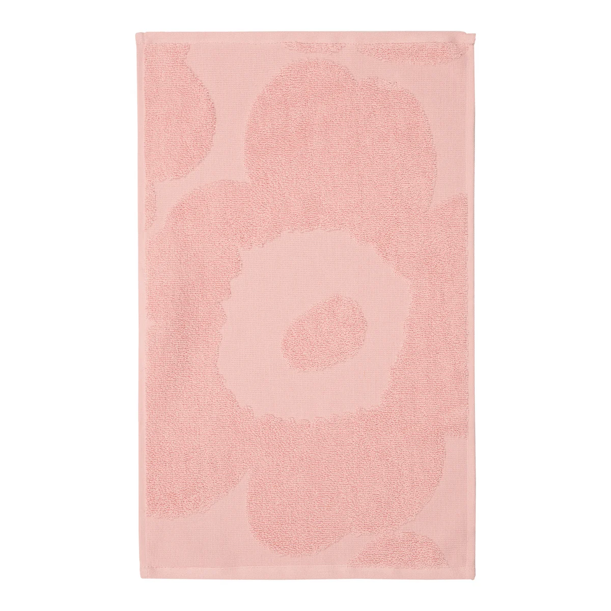 Marimekko - Unikko Serviette d'invité, 30 x 50 cm, rose / poudre