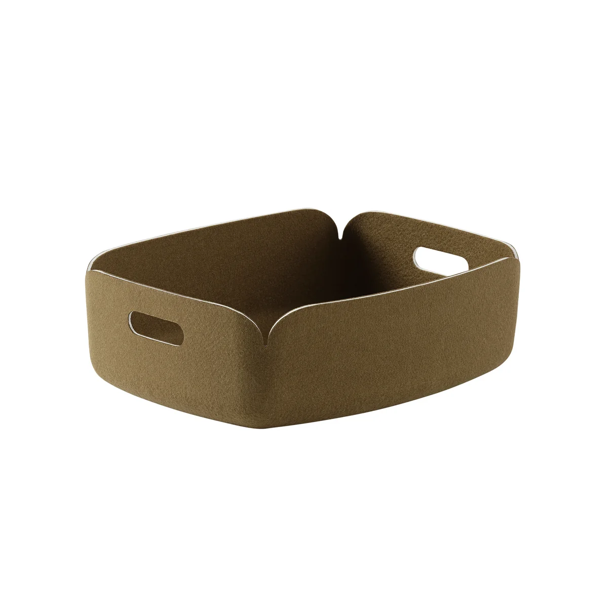 Muuto - Restore Plateau 40 x 31 cm, marron-vert Muuto - Restore Plateau 40 x 31 cm, marron-vert