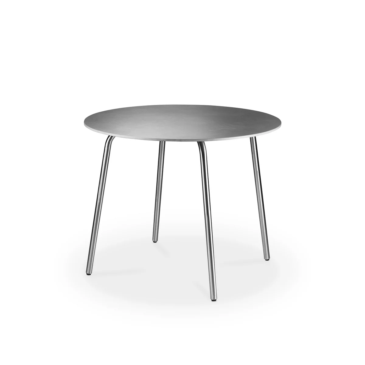 FDB Møbler - M21 Teglgård Table de jardin, Ø 90 cm, grise