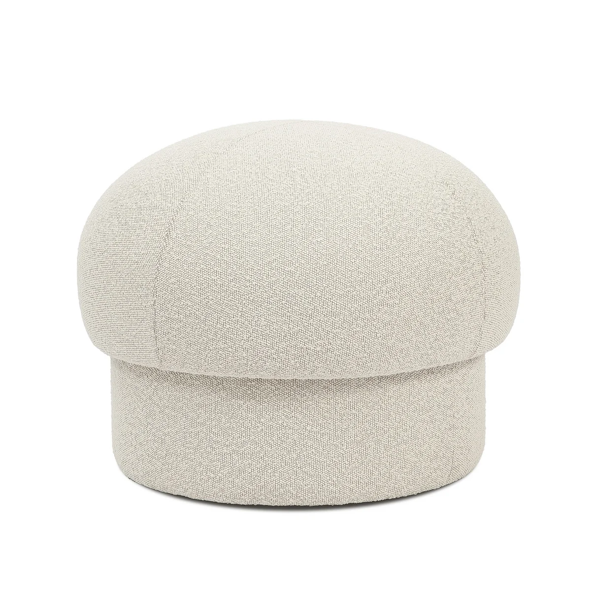 Design House Stockholm - Uno Pouf, Ø 65 cm, crème Design House Stockholm - Uno Pouf, Ø 65 cm, crème