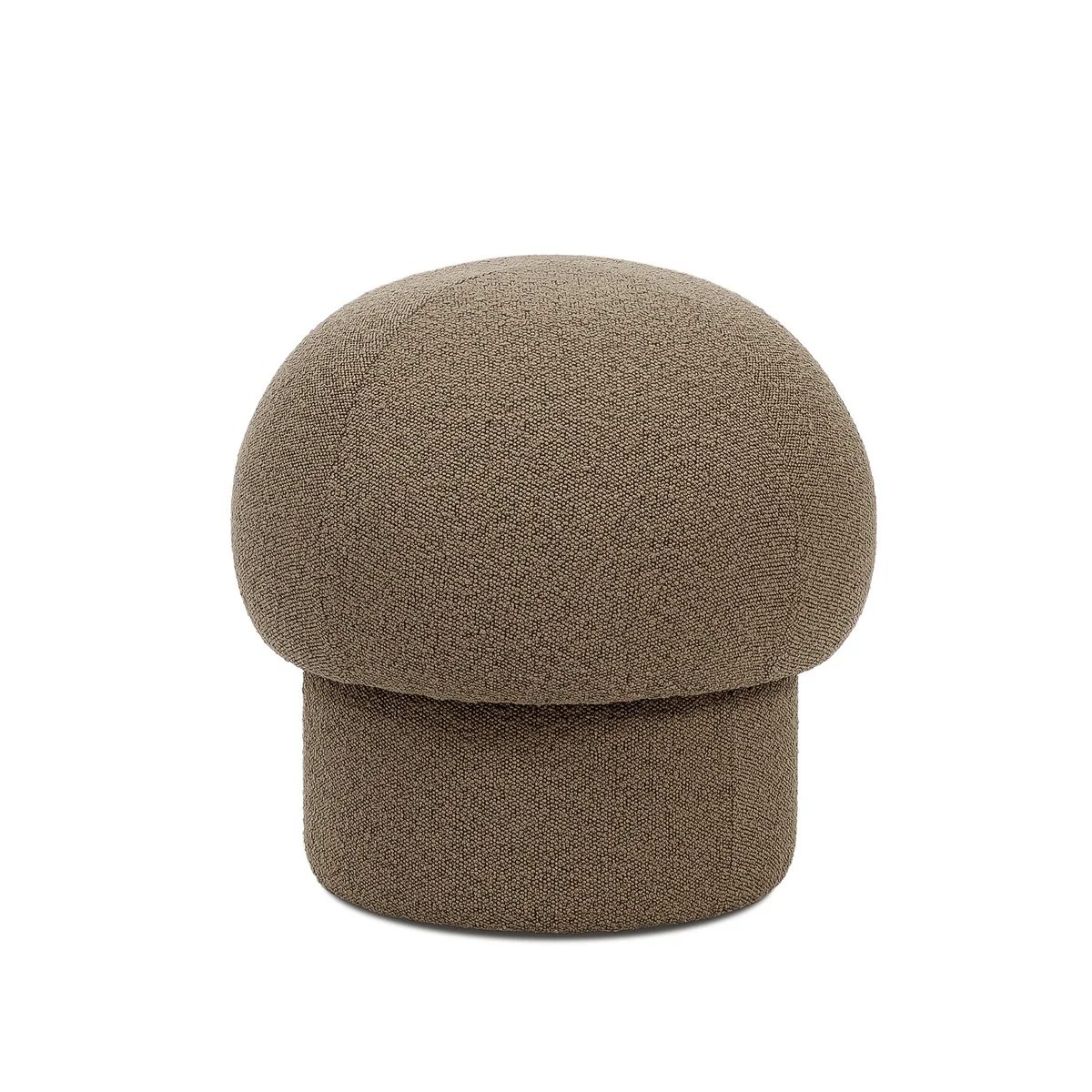 Design House Stockholm - Uno Pouf, Ø 50 cm, brun Design House Stockholm - Uno Pouf, Ø 50 cm, brun
