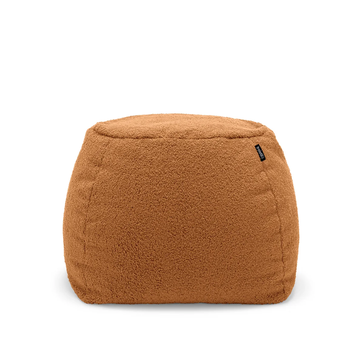 freistil - 173 Pouf (Teddy Edition), Ø 55 cm, brun orangé (6534) freistil - 173 Pouf (Teddy Edition), Ø 55 cm, brun orangé (6534)