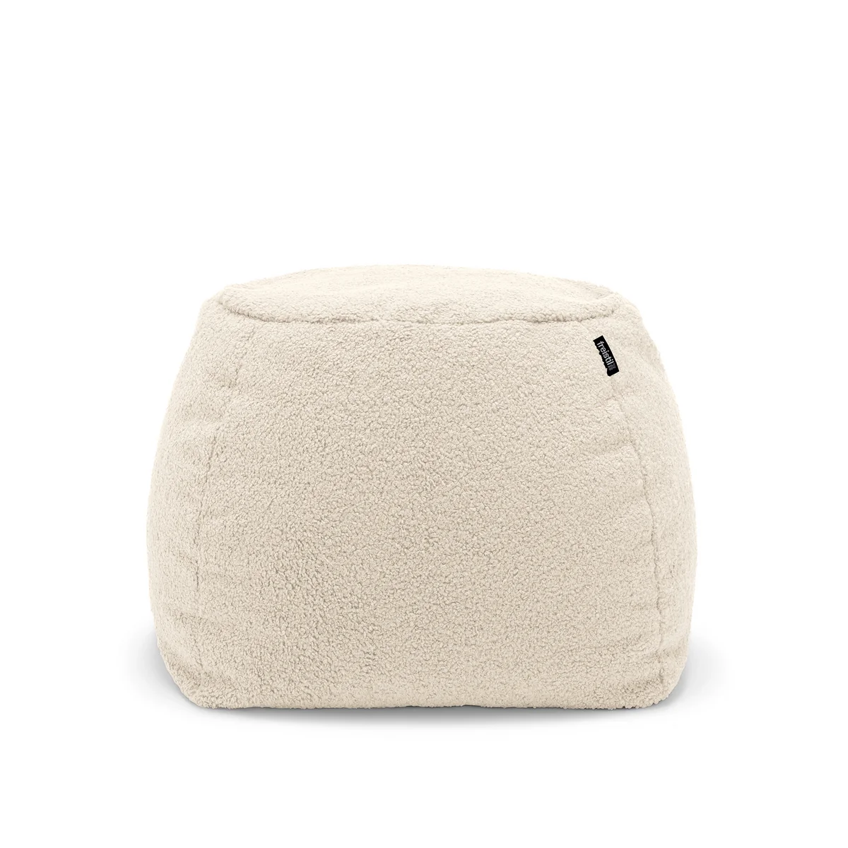 freistil - 173 Pouf (édition Teddy), Ø 55 cm, blanc crème (6530) freistil - 173 Pouf (édition Teddy), Ø 55 cm, blanc crème (6530)