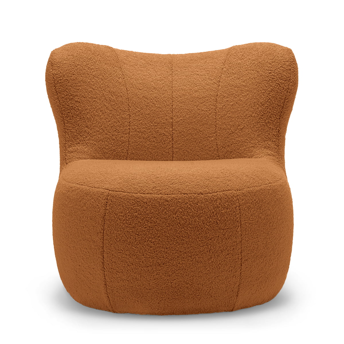 freistil - 173 Fauteuil (Teddy Edition), marron orangé (6534)