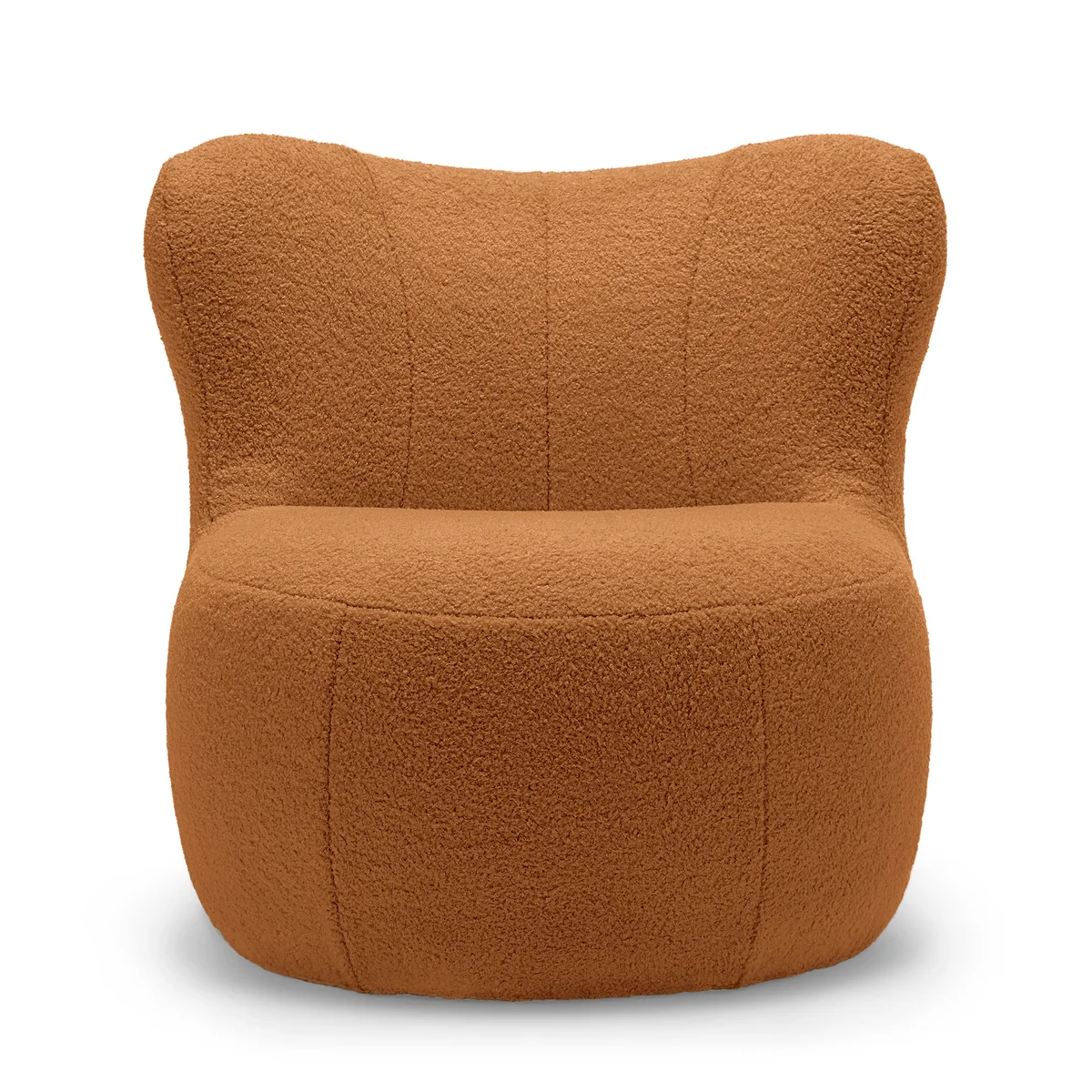 freistil - 173 Fauteuil (Teddy Edition), marron orangé (6534) freistil - 173 Fauteuil (Teddy Edition), marron orangé (6534)