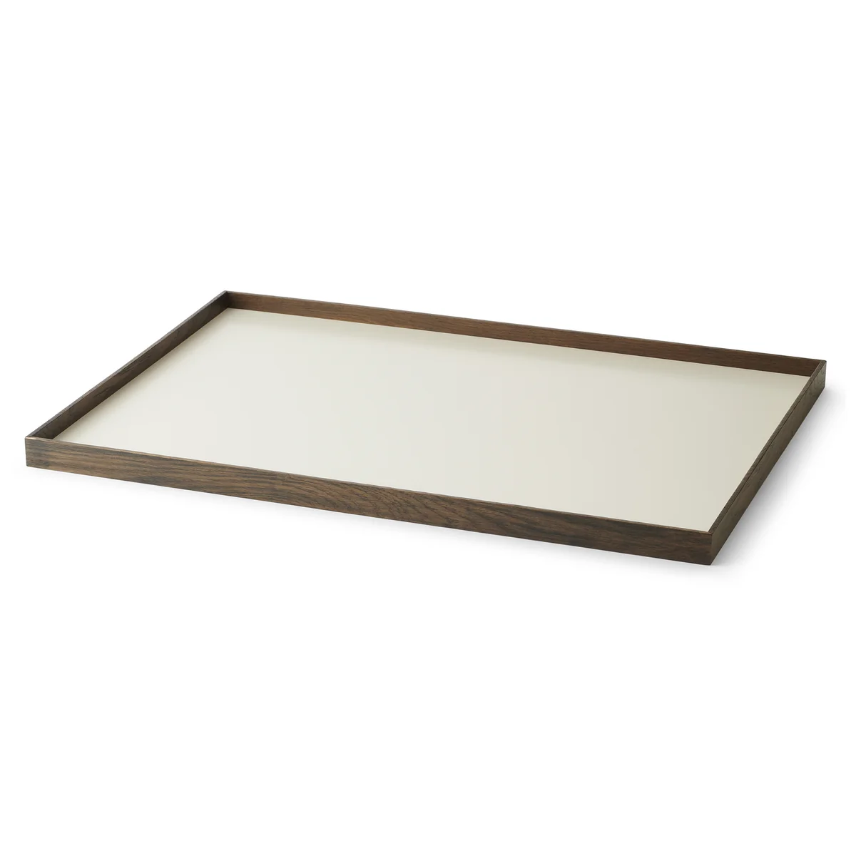 Gejst - Frame Plateau, large, chêne fumé / beige Gejst - Frame Plateau, large, chêne fumé / beige