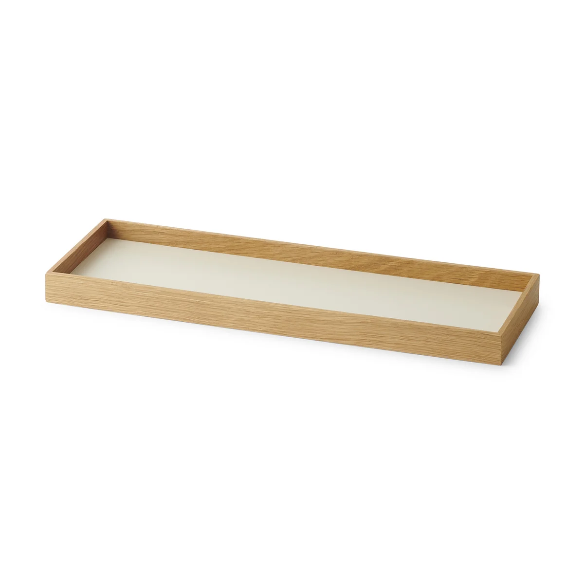 Gejst - Frame Plateau, small, chêne / beige