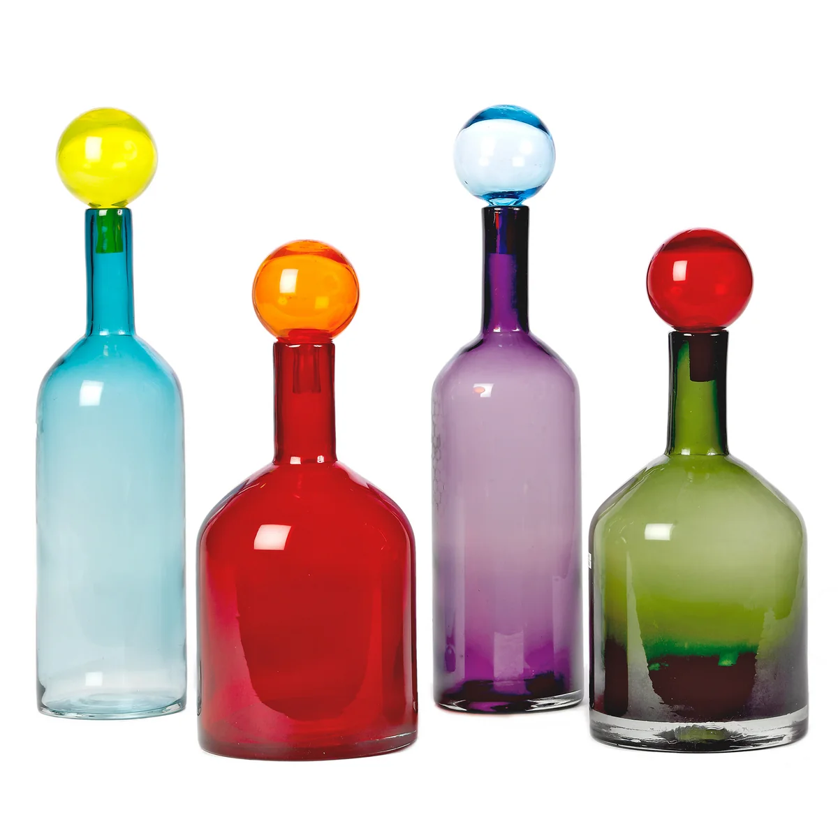 POLSPOTTEN - Bubbles & Bottles Carafe, multicolore (set de 4) POLSPOTTEN - Bubbles & Bottles Carafe, multicolore (set de 4)