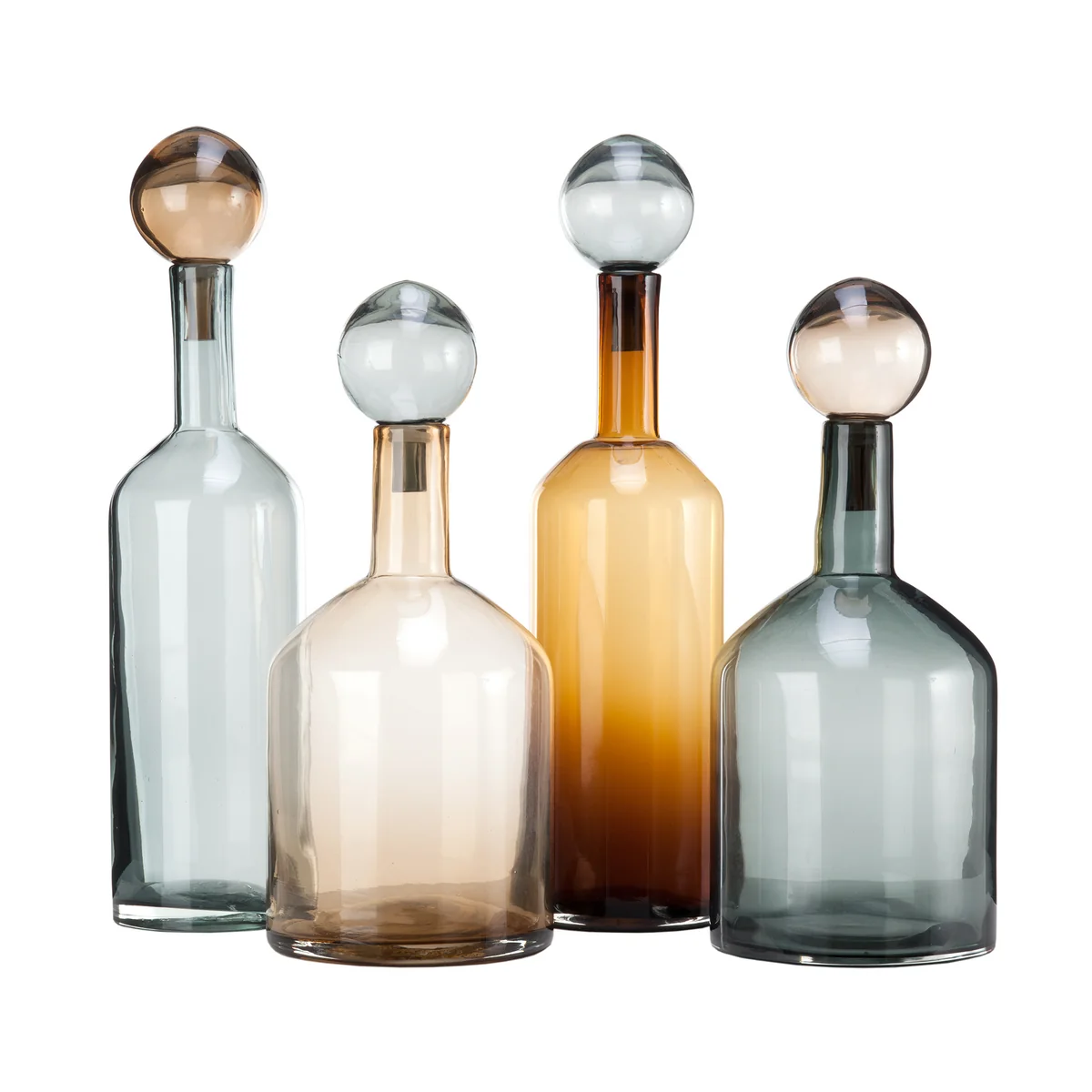 POLSPOTTEN - Bubbles & Bottles Carafe, multicolore neutre (set de 4) POLSPOTTEN - Bubbles & Bottles Carafe, multicolore neutre (set de 4)