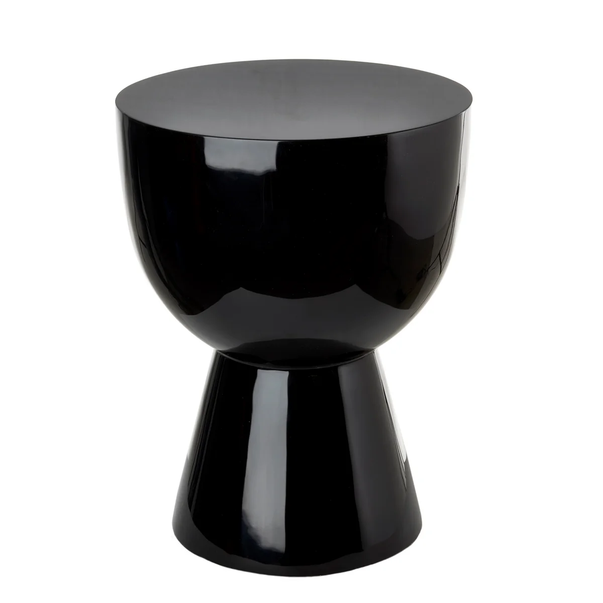 POLSPOTTEN - Tip Tap Tabouret, H 46 cm, noir POLSPOTTEN - Tip Tap Tabouret, H 46 cm, noir