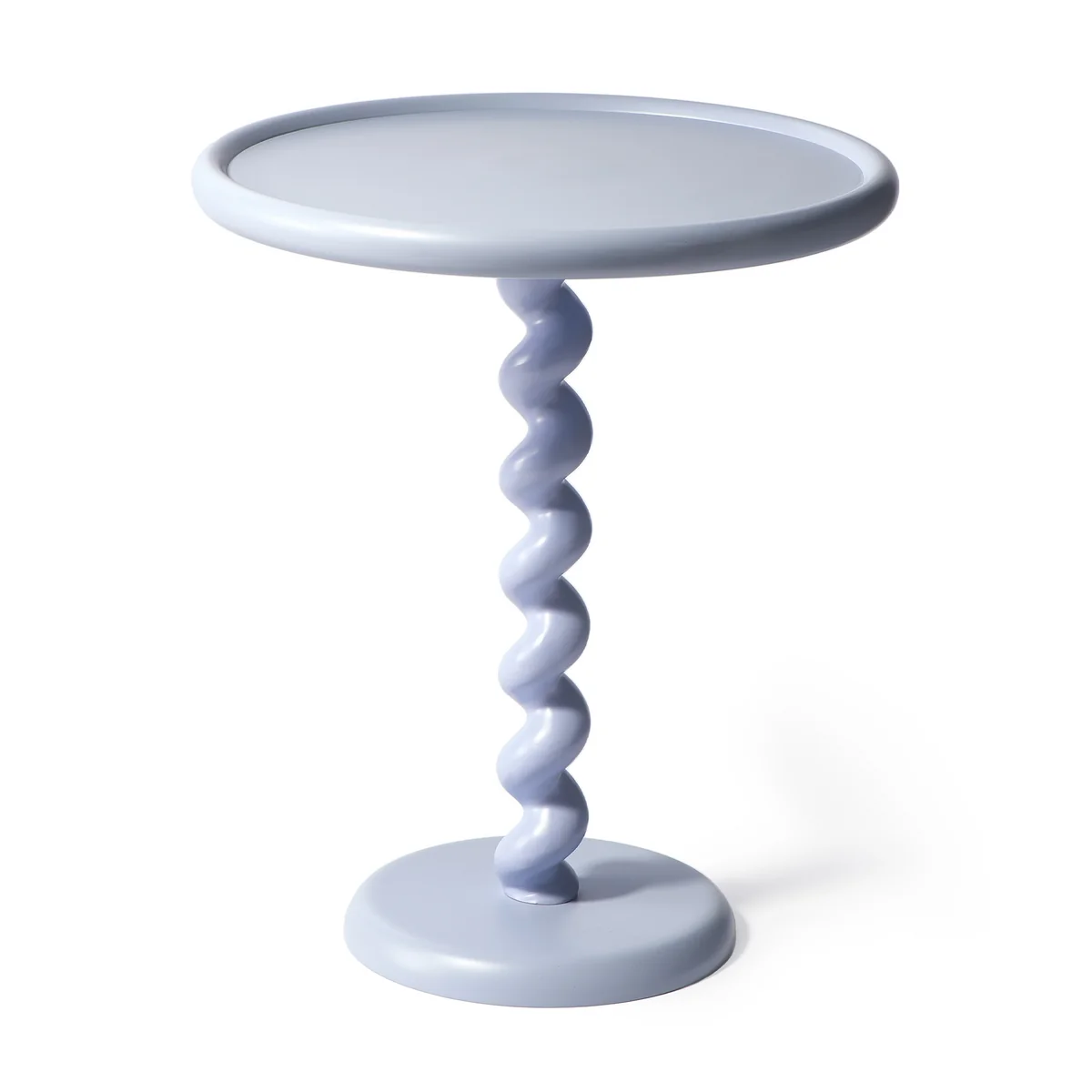 POLSPOTTEN - Twister Table d'appoint, bleu clair