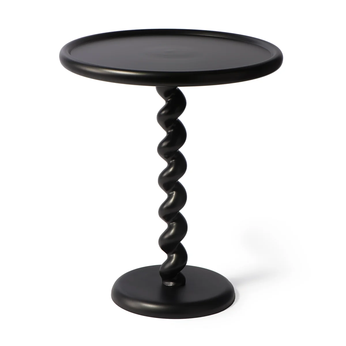 POLSPOTTEN - Twister Table d'appoint, noir POLSPOTTEN - Twister Table d'appoint, noir