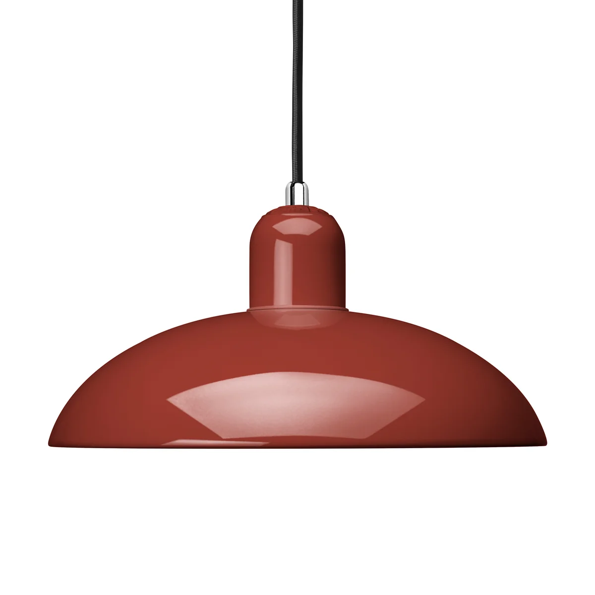 Fritz Hansen - KAISER idell 6631-P Lampe à suspendre, venetian red / chrome Fritz Hansen - KAISER idell 6631-P Lampe à suspendre, venetian red / chrome