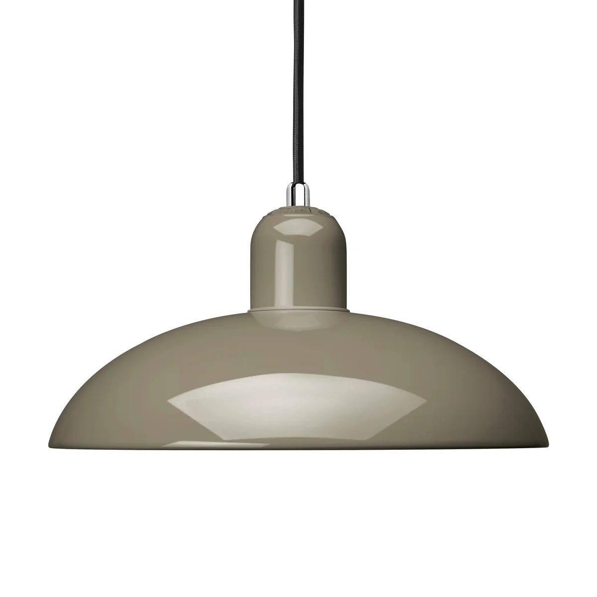 Fritz Hansen - KAISER idell 6631-P Lampe suspendue, vert olive / chrome Fritz Hansen - KAISER idell 6631-P Lampe suspendue, vert olive / chrome