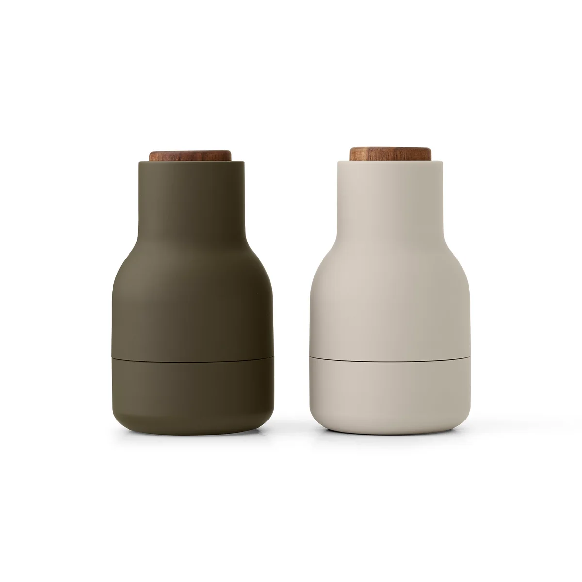 Audo - Bottle Grinder Moulin Small, H 1 1. 5 cm, Noix / hunting green / beige (lot de 2) Audo - Bottle Grinder Moulin Small, H 1 1. 5 cm, Noix / hunting green / beige (lot de 2)