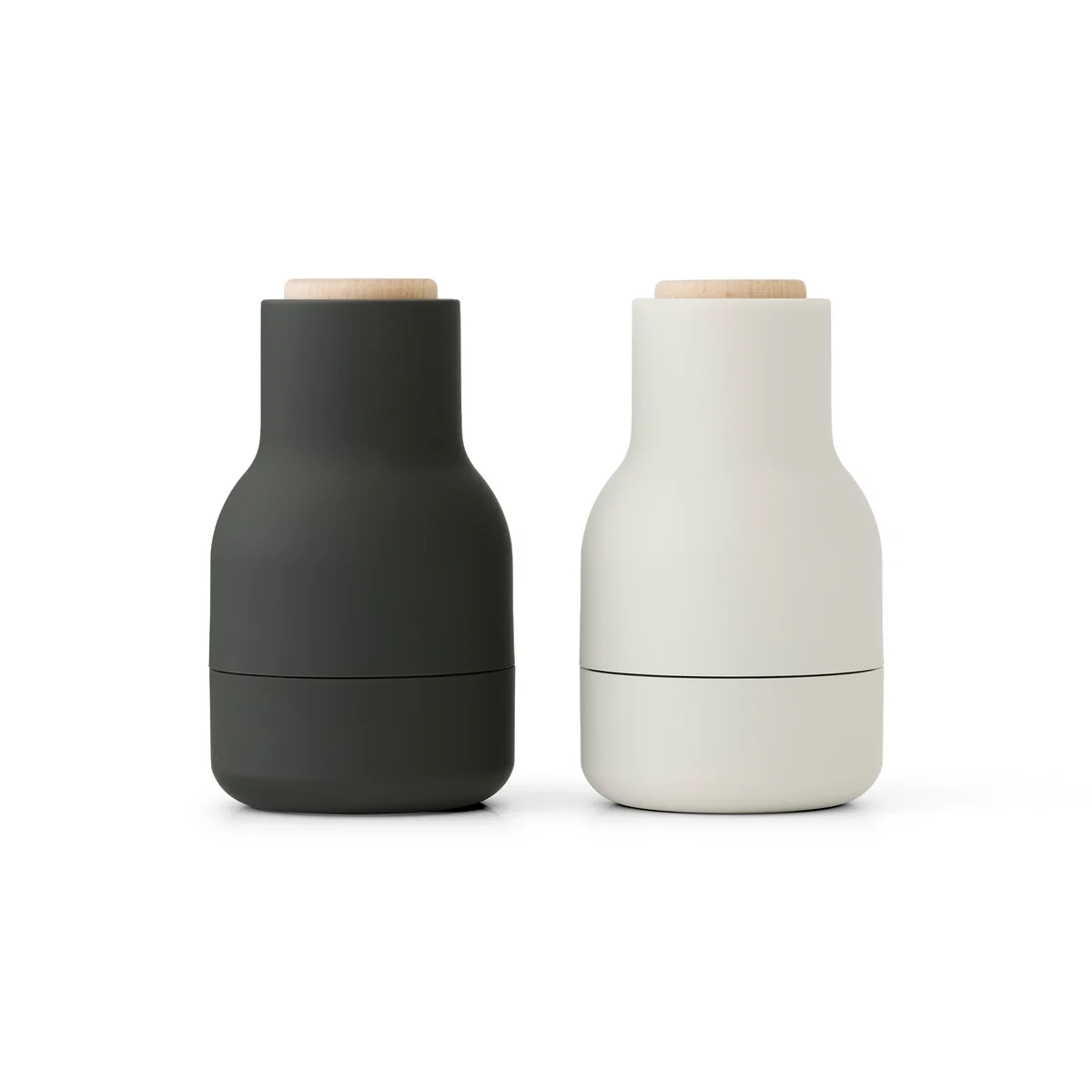 Audo - Bottle Grinder Moulin Small, H 1 1. 5 cm, Hêtre / ash / carbon (set de 2) Audo - Bottle Grinder Moulin Small, H 1 1. 5 cm, Hêtre / ash / carbon (set de 2)