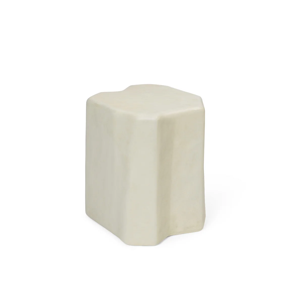 Ferm Living - Staffa Tabouret, blanc cassé