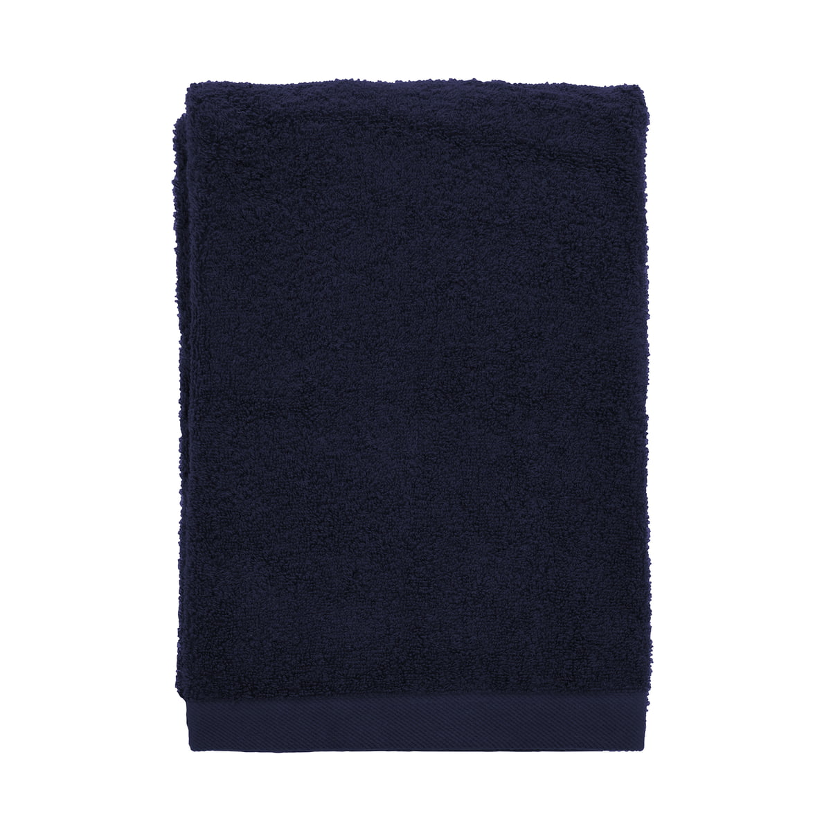 södahl - comfort serviette de bain, 70 x 140 cm, bleu marine