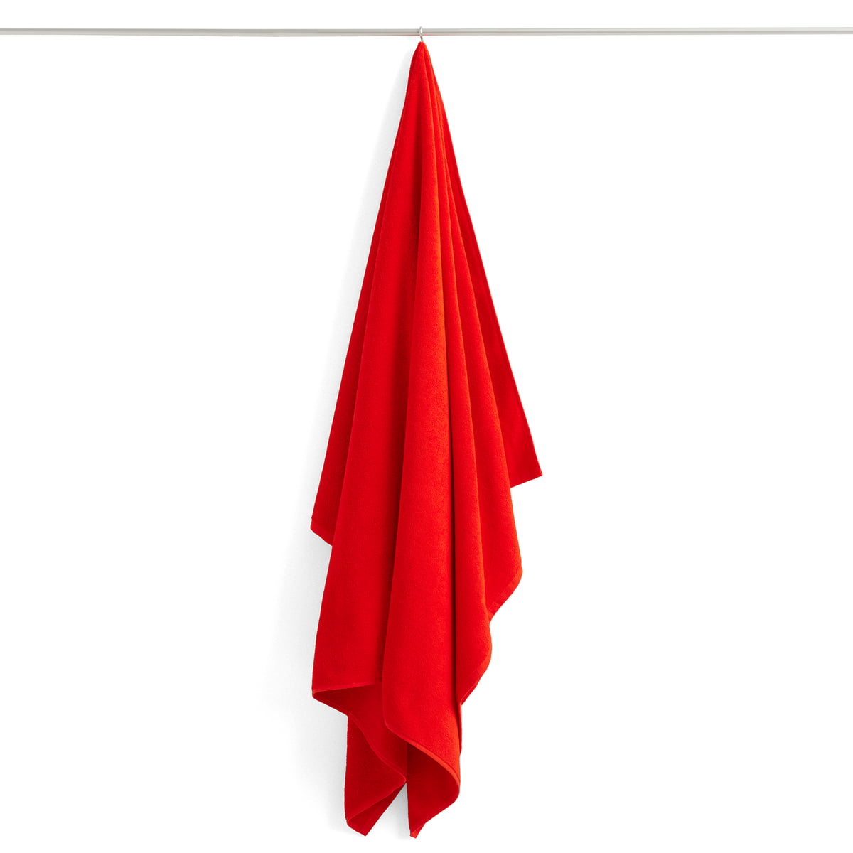 hay - mono drap de bain, 100 x 150 cm, poppy red