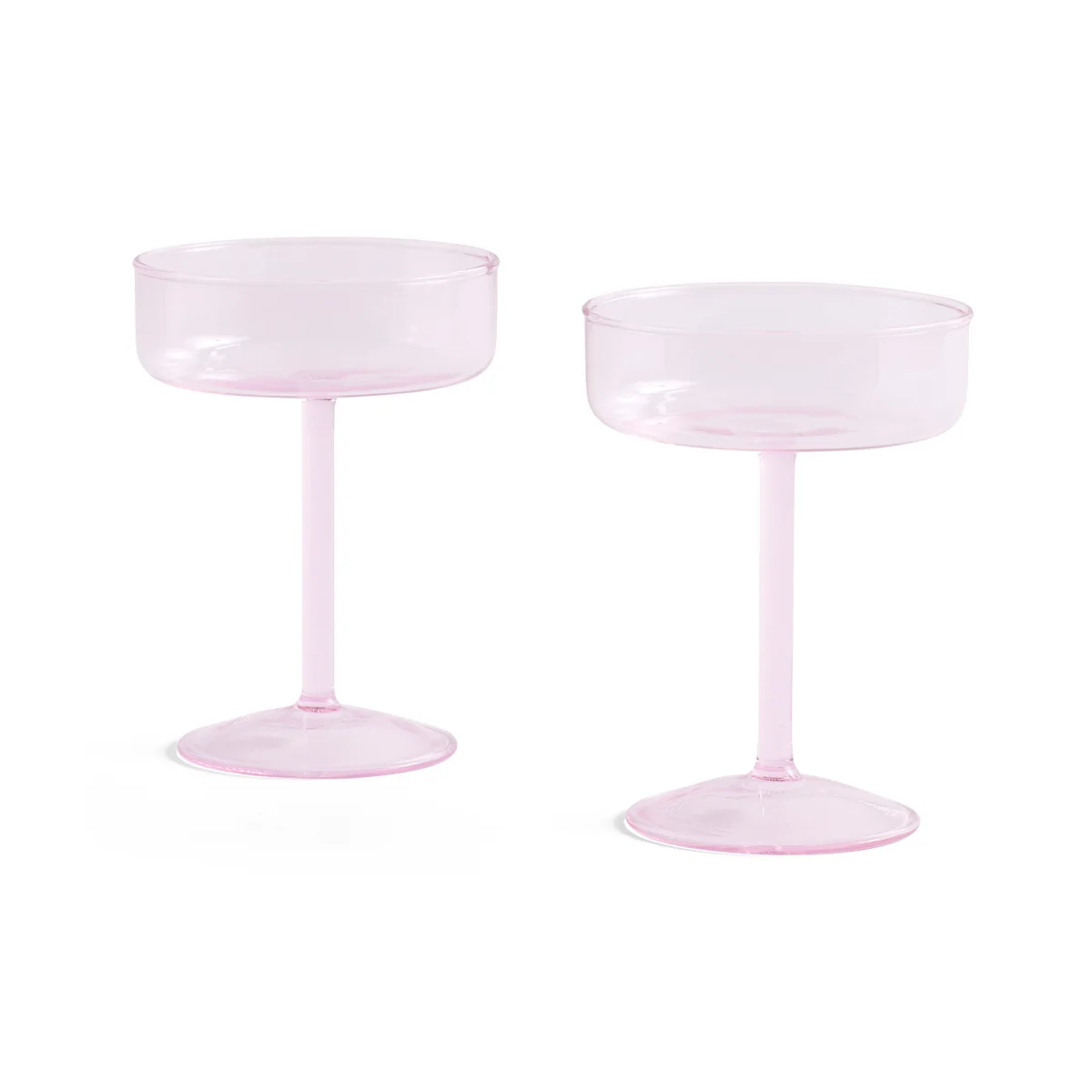 HAY - Tint Coupe à cocktail, rose (set de 2) HAY - Tint Coupe à cocktail, rose (set de 2)