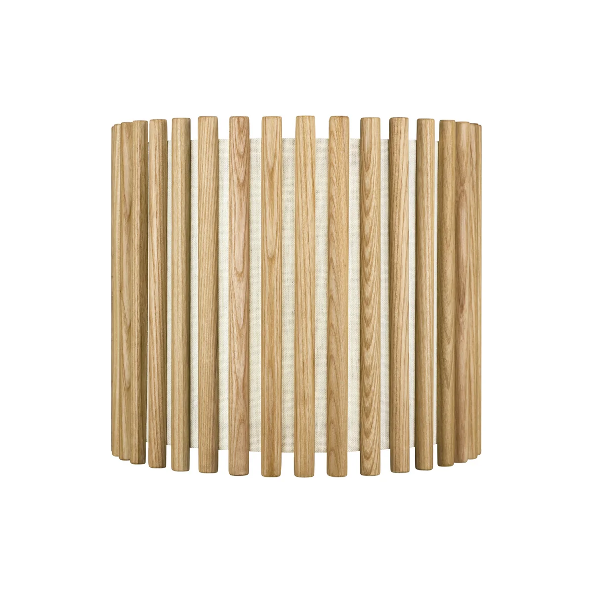 UMAGE - Komorebi Abat-jour, medium, rond, chêne naturel