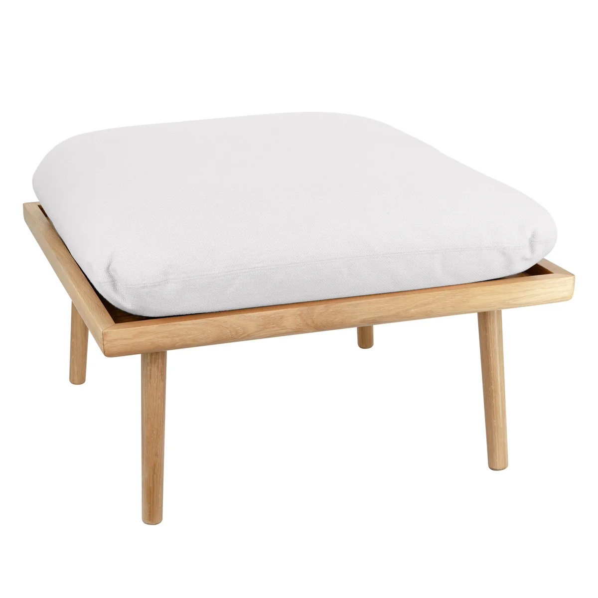 UMAGE - Lounge Around Shuffle Pouf, chêne naturel / sterling