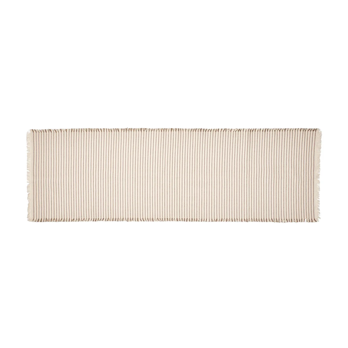 Broste Copenhagen - Elouise Chemin de table, blanc cassé / fungi grey