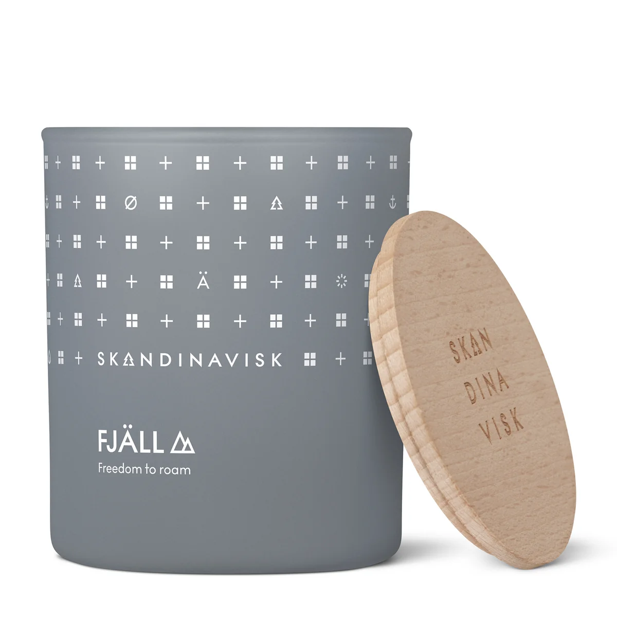 Bougie parfumée avec couvercle, Ø 7,9 cm, Fjäll de Skandinavisk