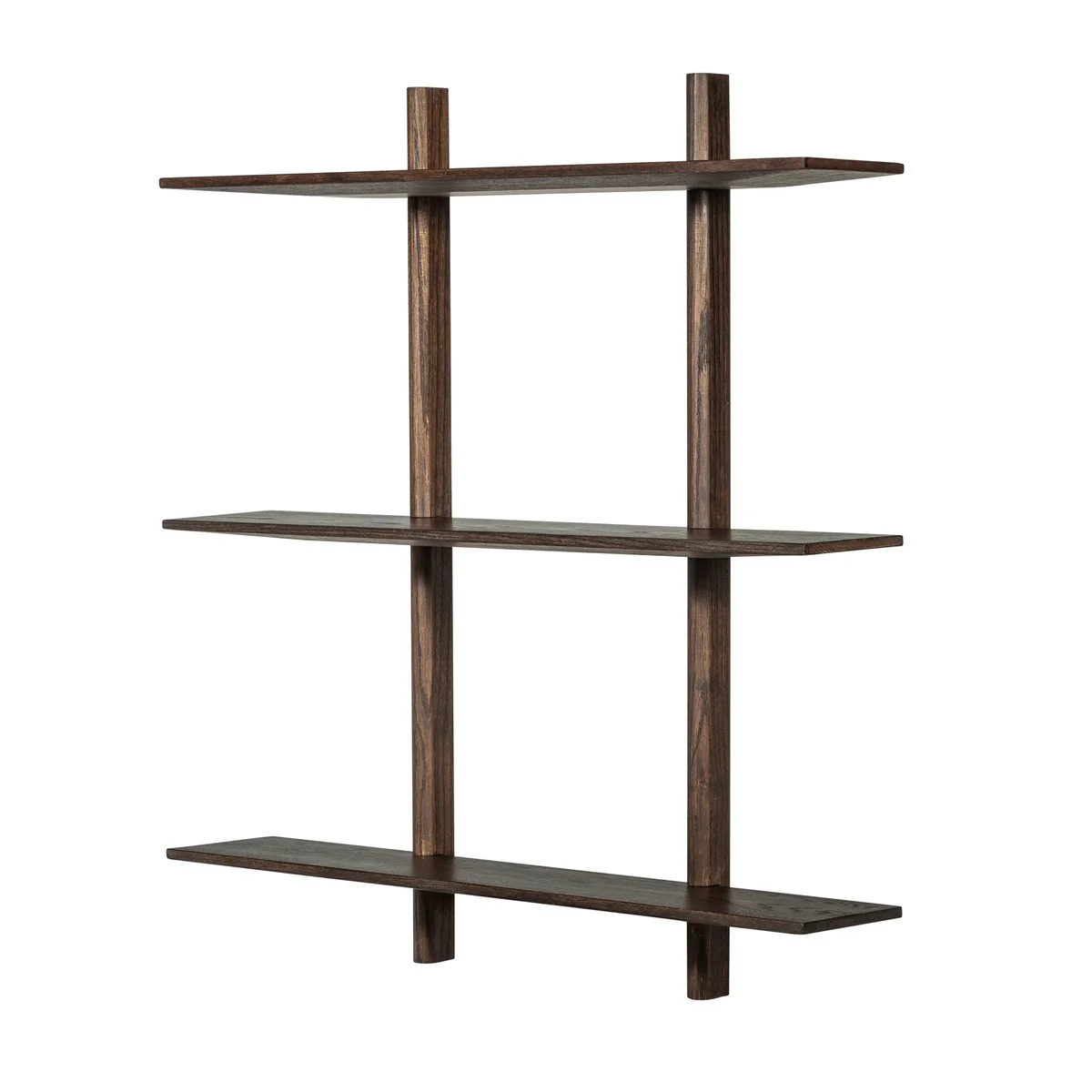 Muubs - Noir Etagère murale, chêne teinté foncé Muubs - Noir Etagère murale, chêne teinté foncé
