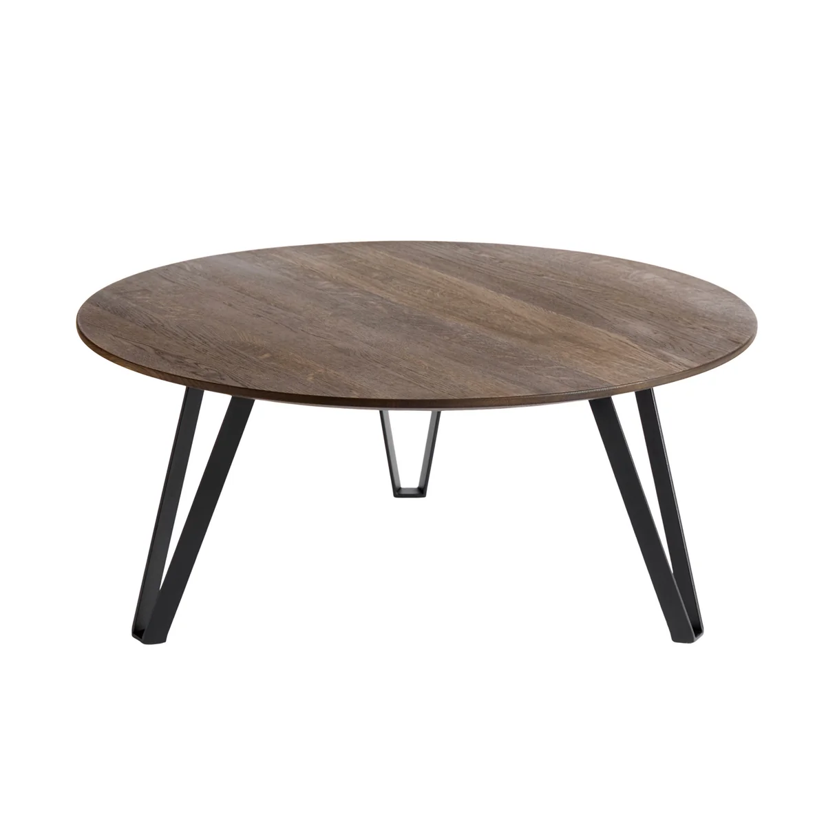 Muubs - Space Table basse Ø 90 cm, chêne fumé Muubs - Space Table basse Ø 90 cm, chêne fumé