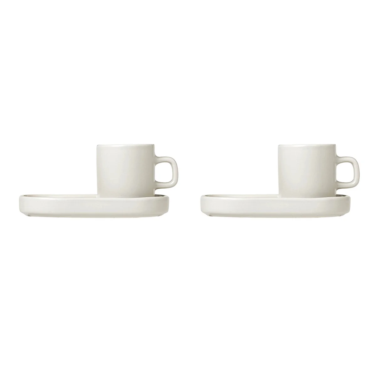 Blomus - Pilar Tasse à expresso, moonbeam (4 pièces)