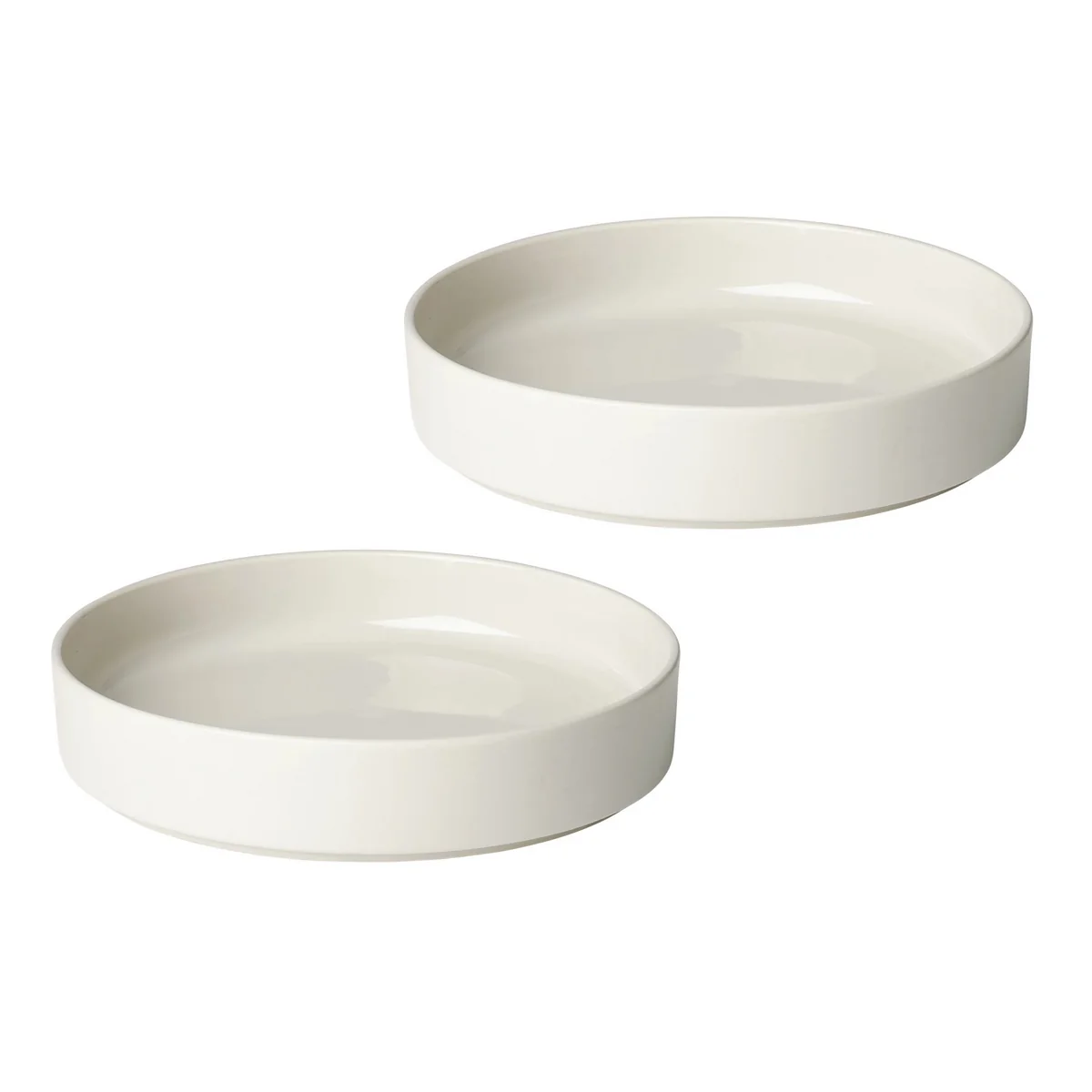 Blomus - Pilar Assiette (creuse), moonbeam (set de 2) Blomus - Pilar Assiette (creuse), moonbeam (set de 2)