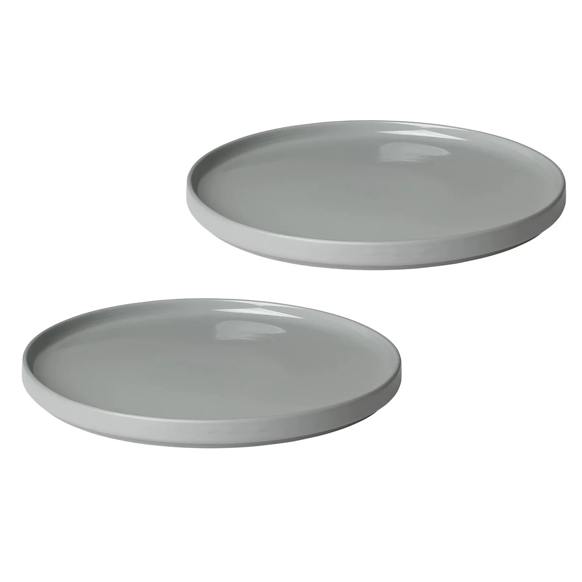 Blomus - Pilar Assiette (plate), mirage gris (set de 2) Blomus - Pilar Assiette (plate), mirage gris (set de 2)