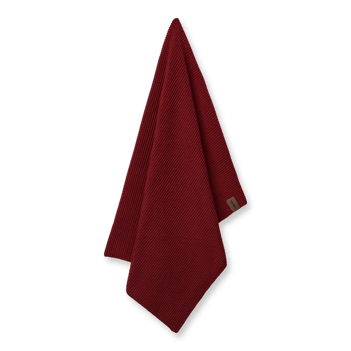 Humdakin - Serviette de cuisine en tricot, 45 x 70 cm, maroon