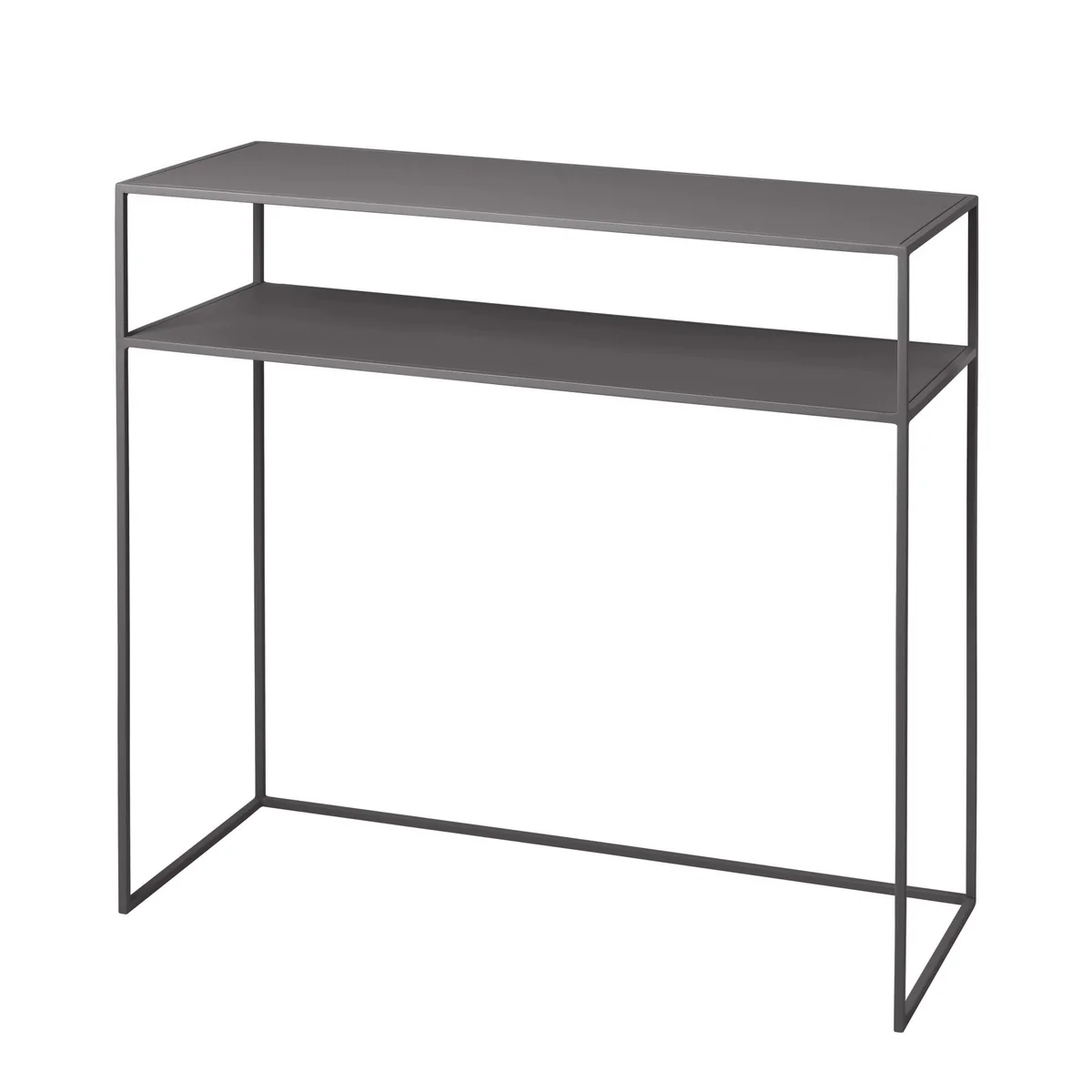 Blomus - Fera Table console, H 80 cm, gris acier Blomus - Fera Table console, H 80 cm, gris acier