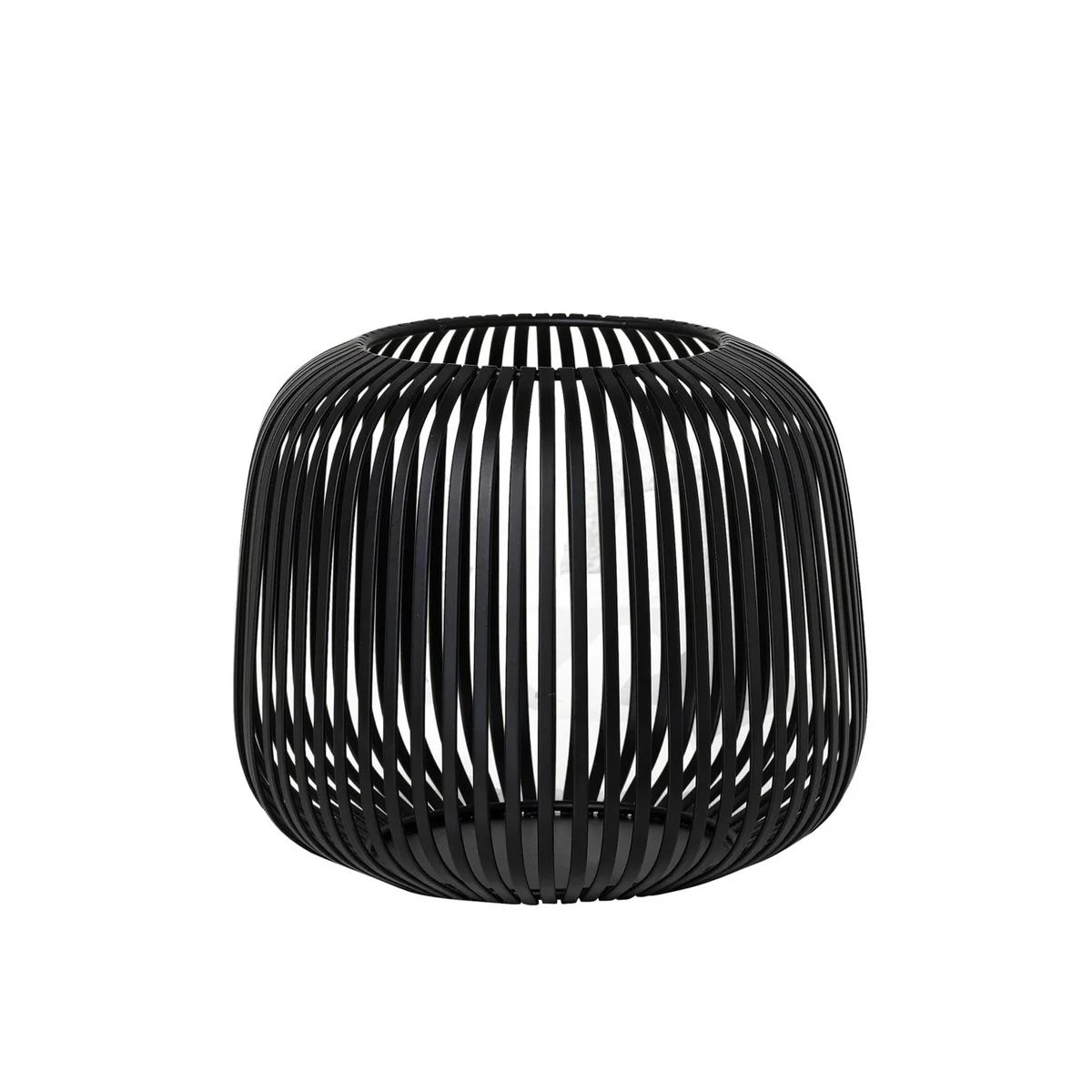 Blomus - Lito Lanterne, H 17 cm x Ø 20,5 cm, noir Blomus - Lito Lanterne, H 17 cm x Ø 20,5 cm, noir