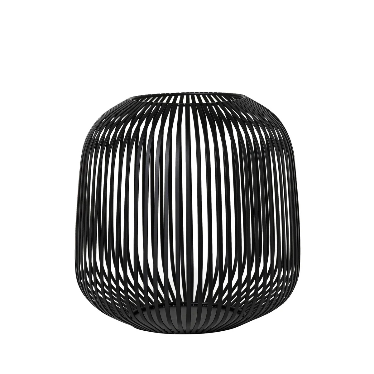 Blomus - Lito Lanterne, H 27 cm x Ø 27,5 cm, noir Blomus - Lito Lanterne, H 27 cm x Ø 27,5 cm, noir