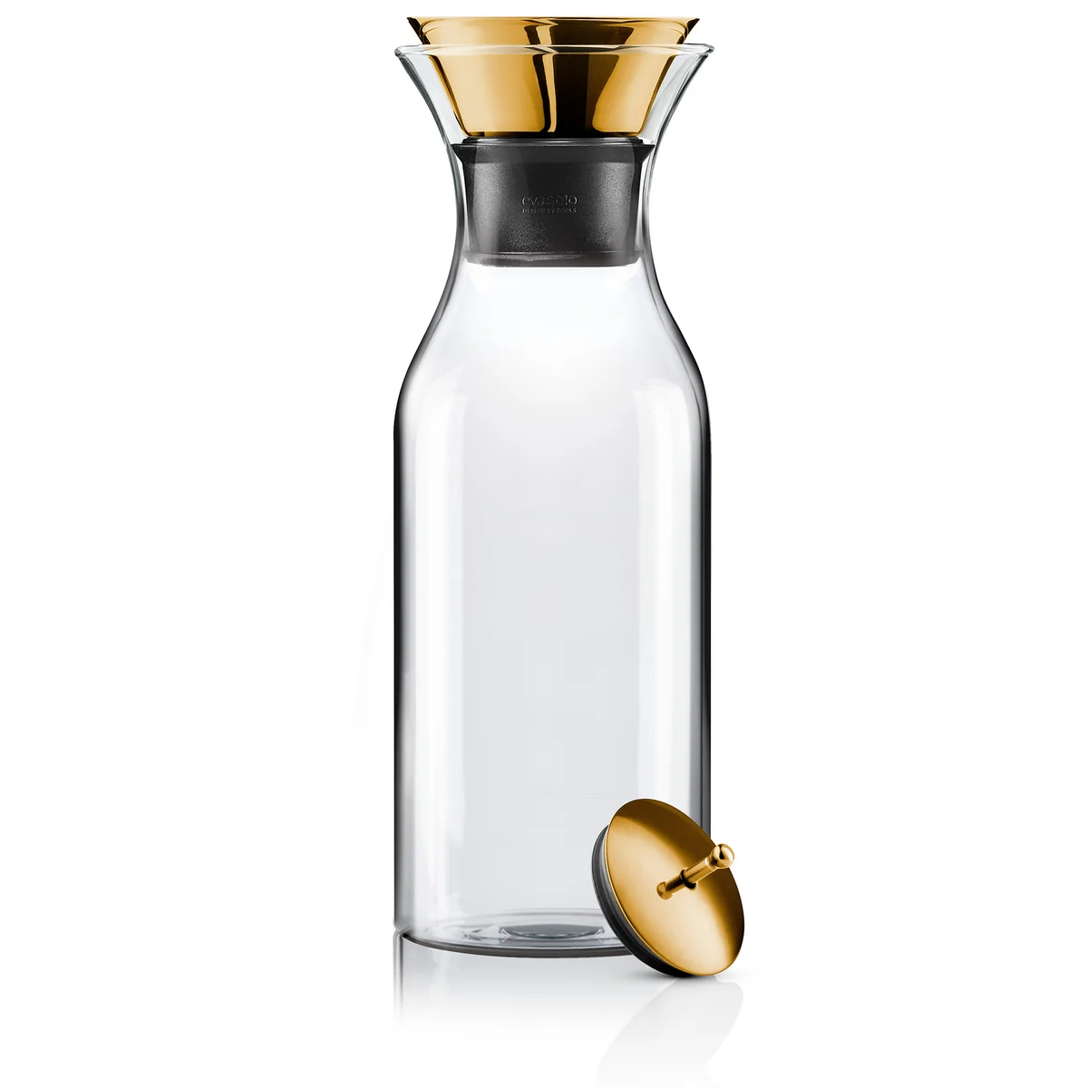 Eva Solo - Carafe pour réfrigérateur 1,0 l, laiton / transparent Eva Solo - Carafe pour réfrigérateur 1,0 l, laiton / transparent