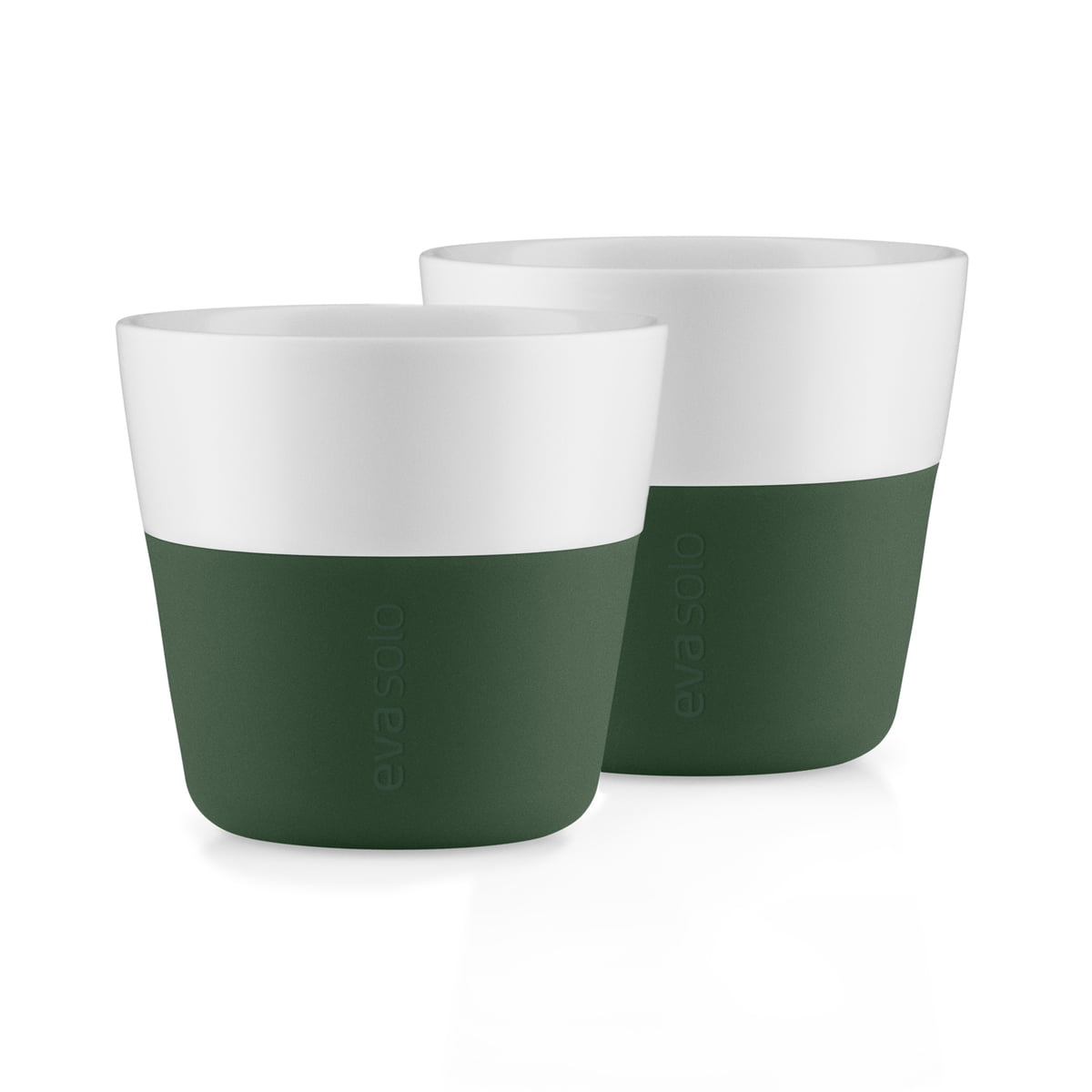 eva solo - caffé tasse à lungo (set de 2), vert émeraude